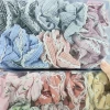 A2343 lace fabric large Intestine hair band, hair tie, hair tie, hair accessory, head accessory, Japanese and Korean accessories 2-yuan store wholesale Specification image